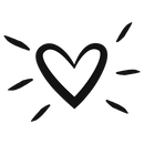 handmade with love symbol