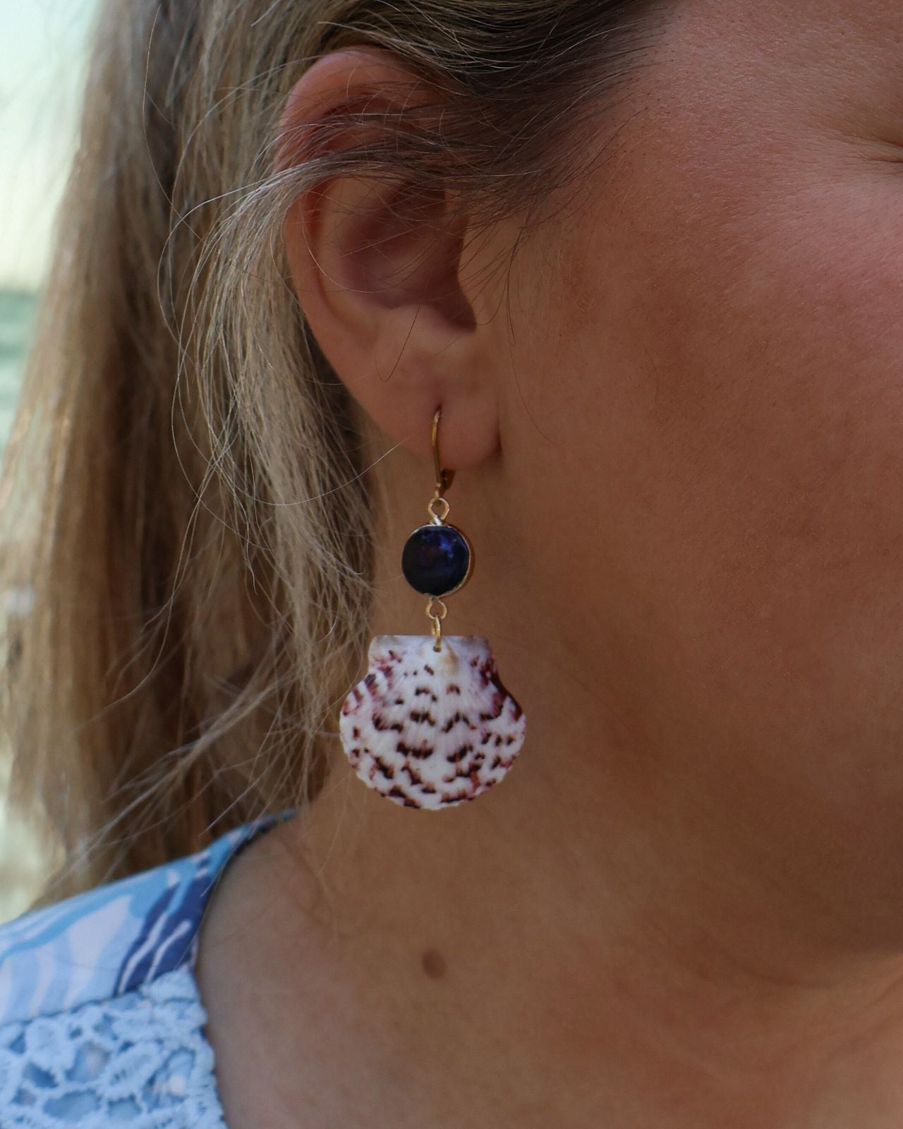 Peacock Wave Earrings