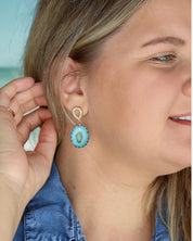 Ocean Light Limpet Shell Earrings