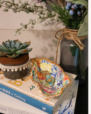 Dopamine Oyster Shell Jewelry Dish