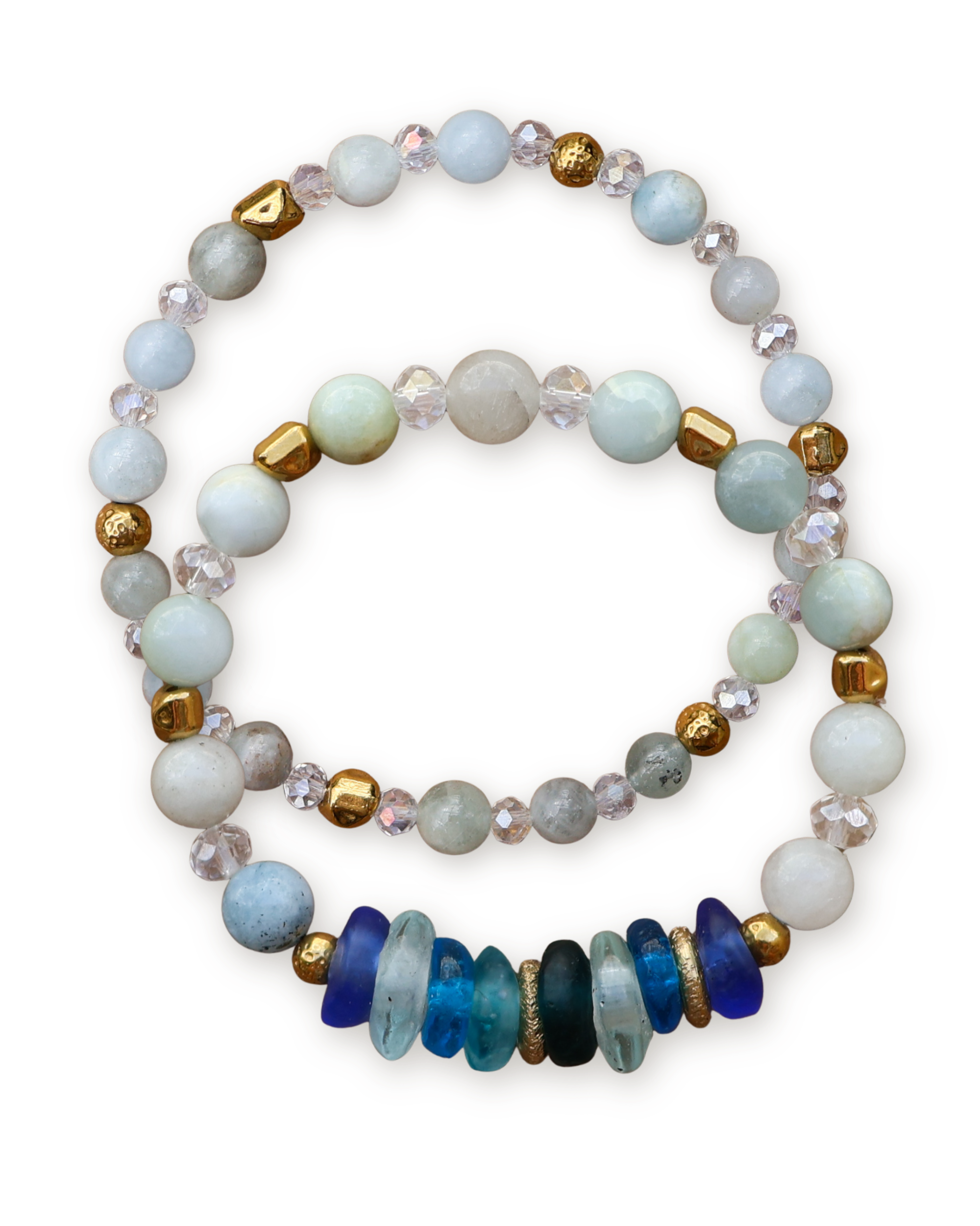 Sea Whisper Bracelet Stack