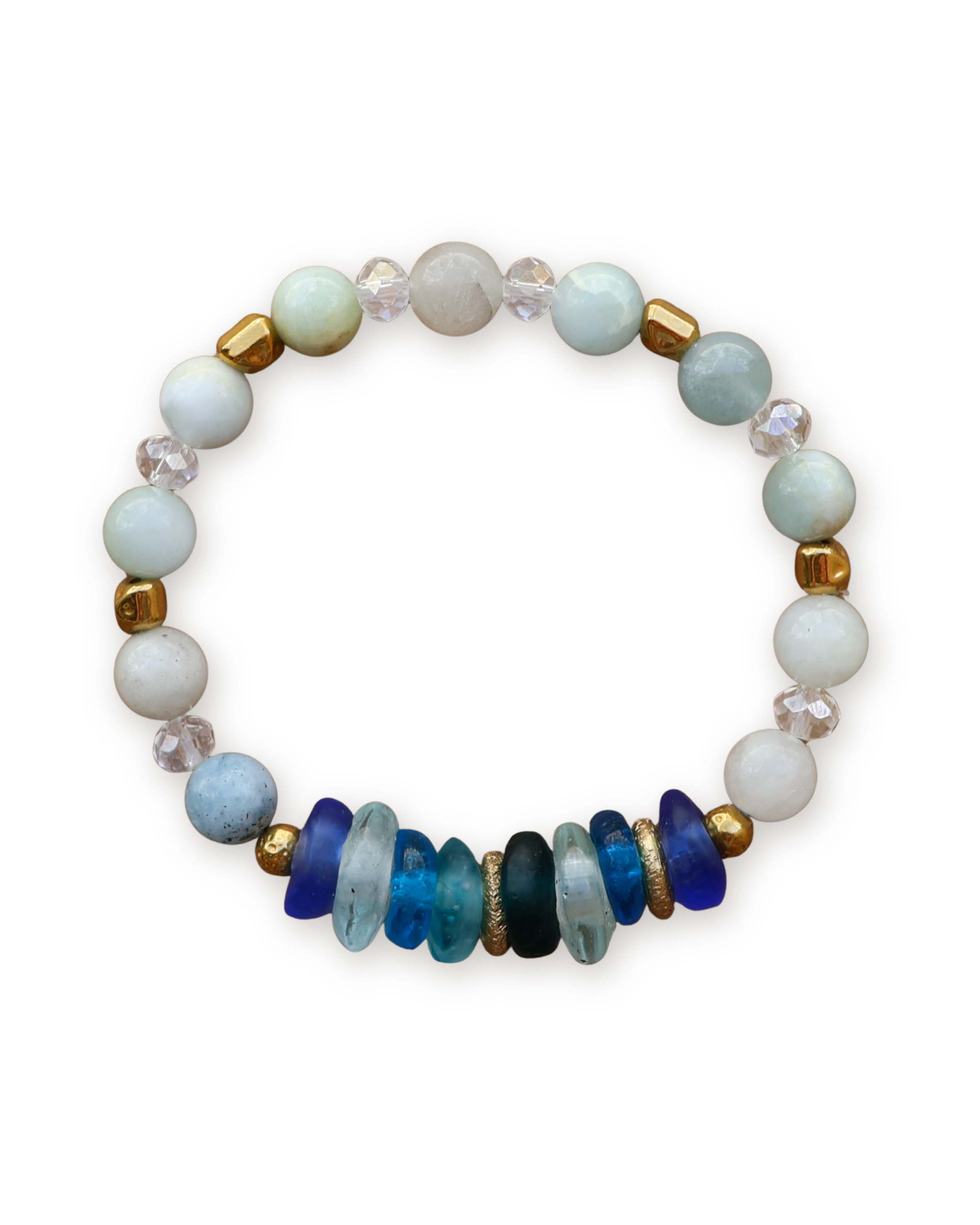 Sea Glass Current Bracelet