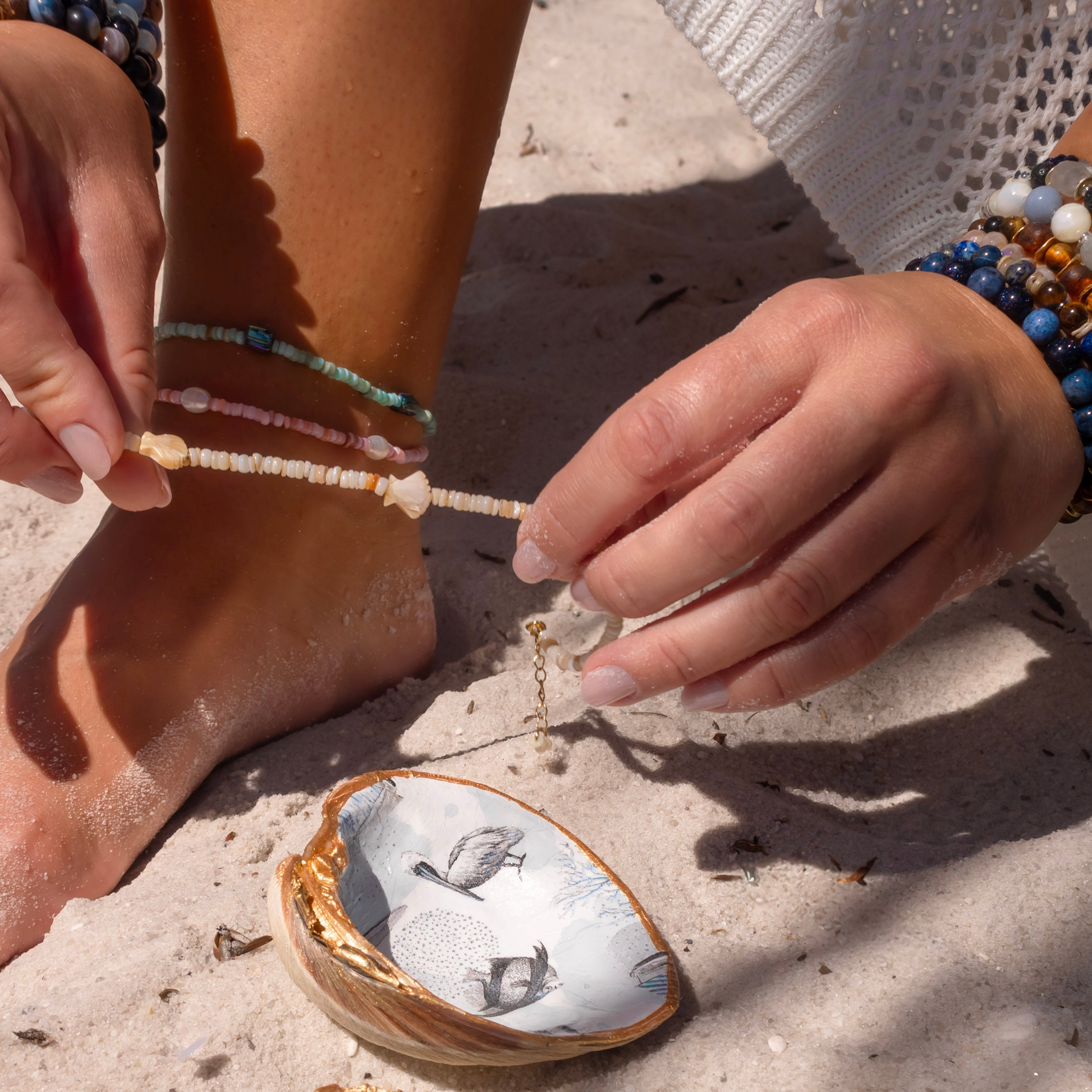 Beachcomber Finds Anklet