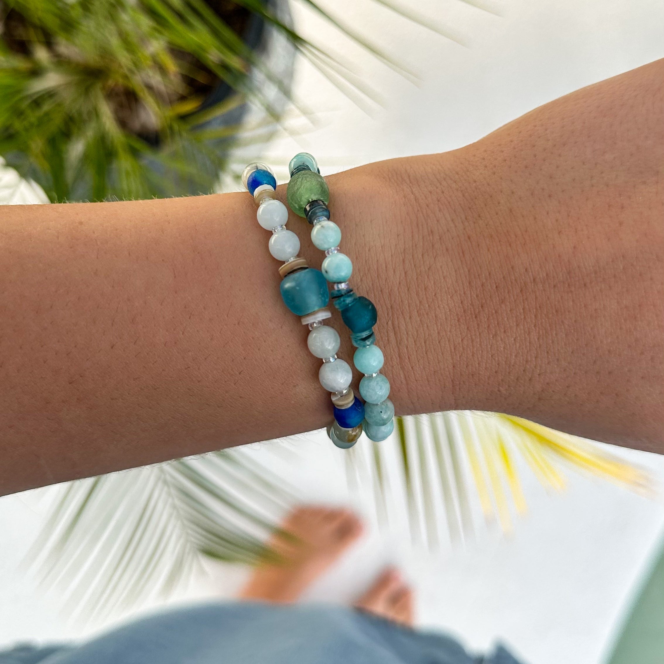 Ocean Mist Bracelet Stack