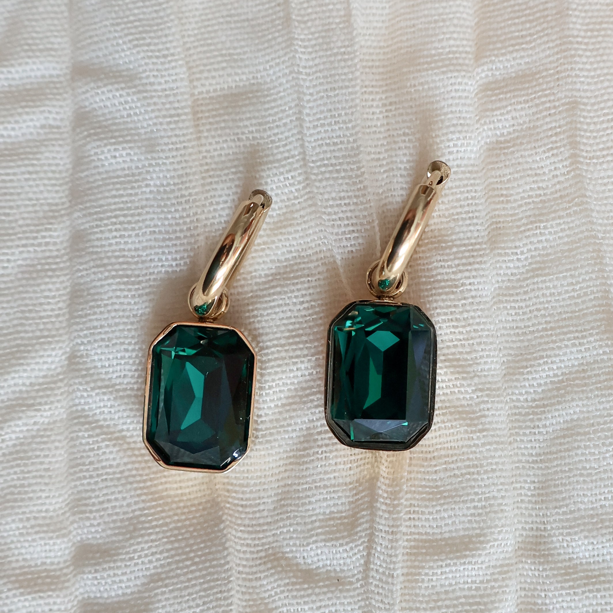Evergreen Spark Earrings