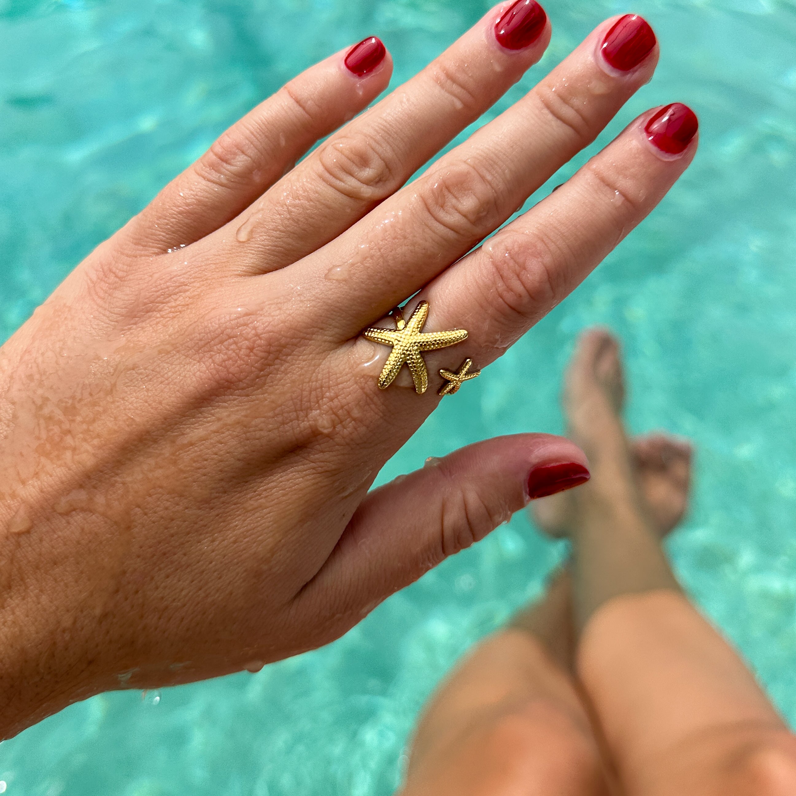 Starfish Wishes Ring