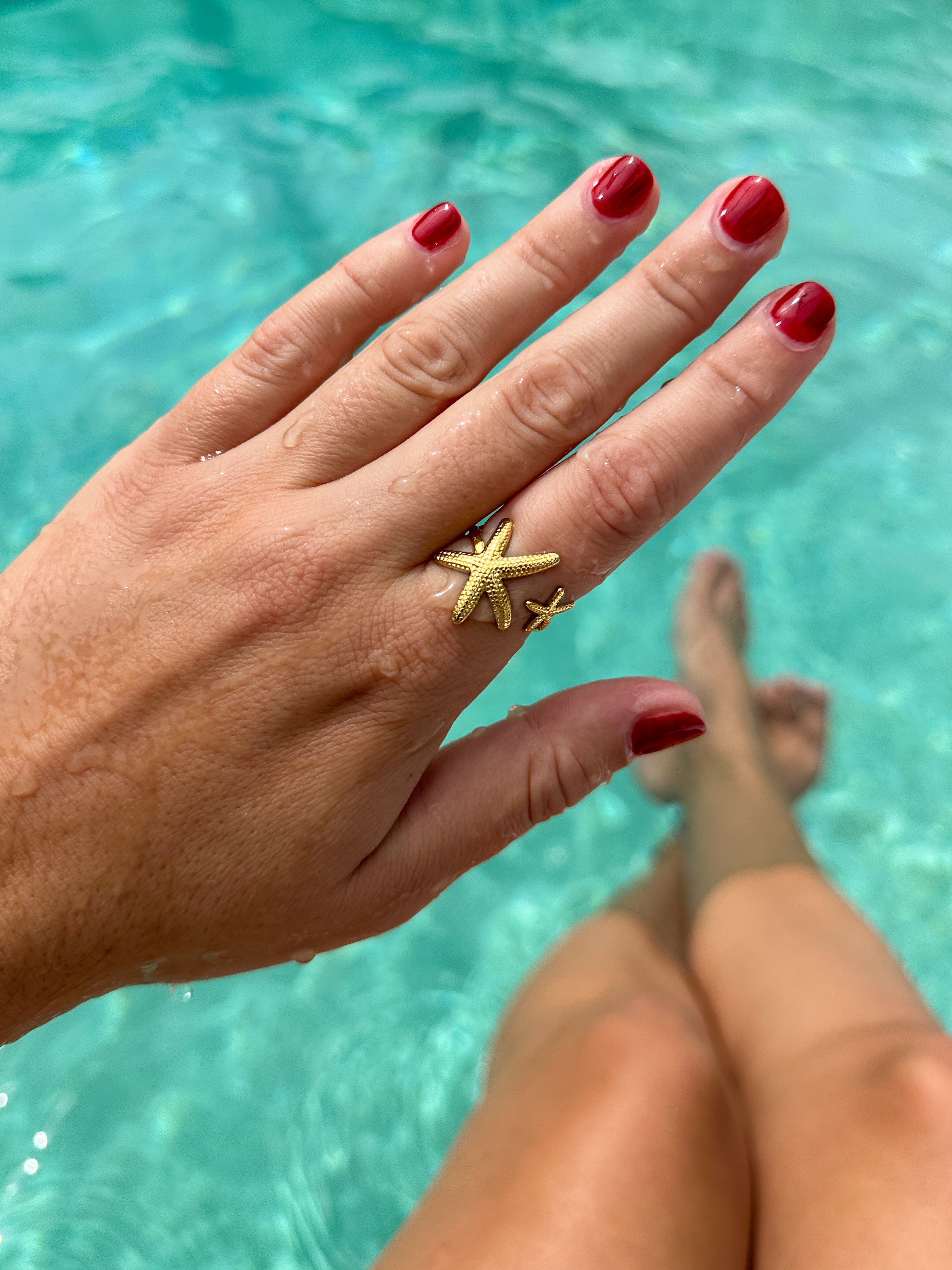 Starfish Wishes Ring