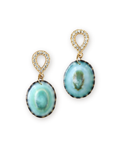 Ocean Light Limpet Shell Earrings