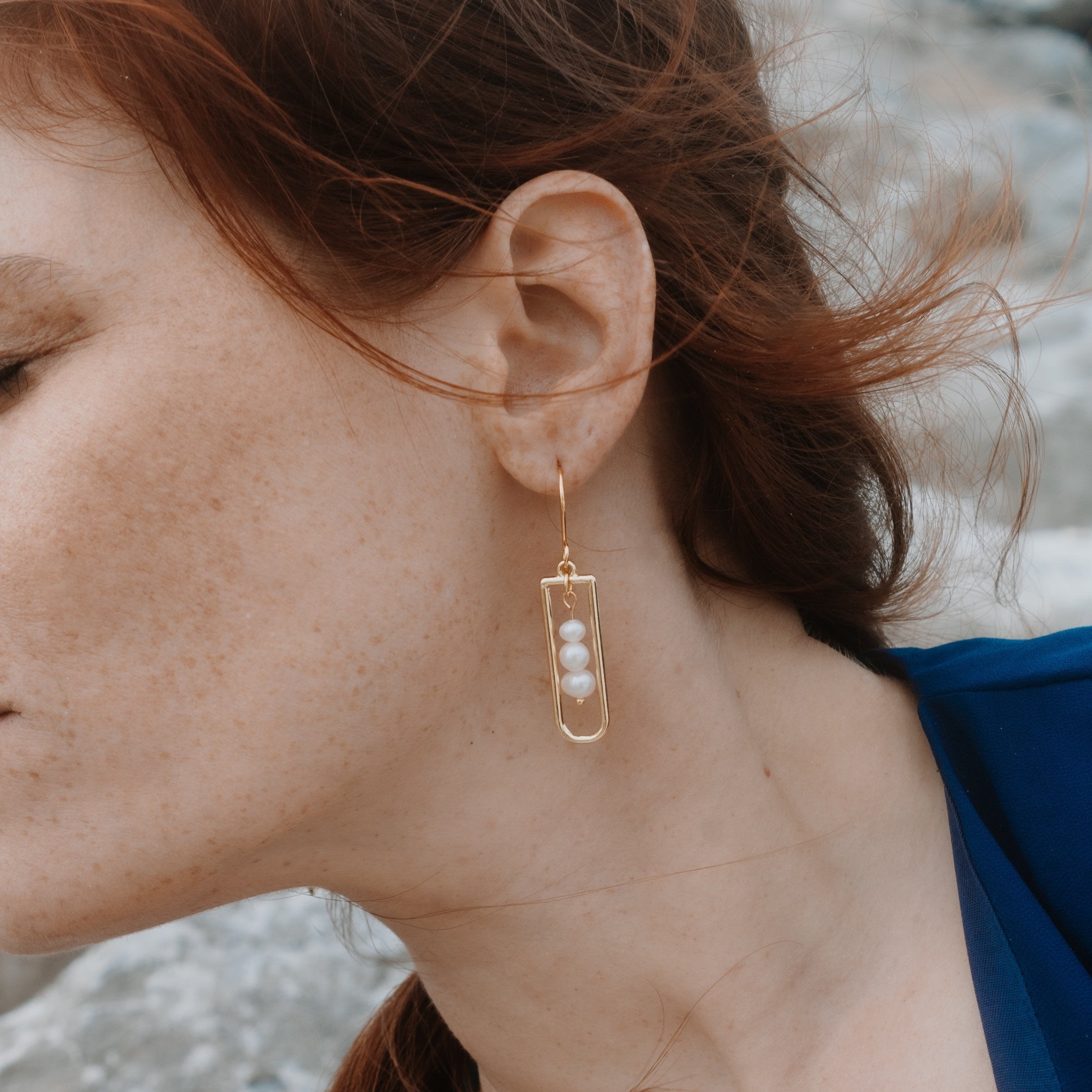 Shoreline Luxe Earrings - Lavish Tides