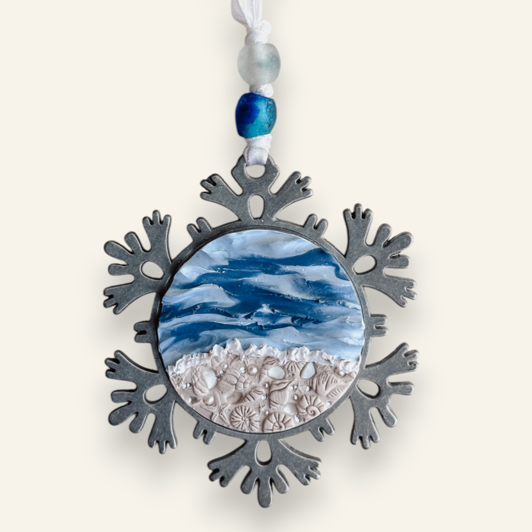 Winter Waves Ornament - Lavish Tides