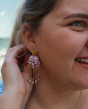 Lilac Shore Earrings