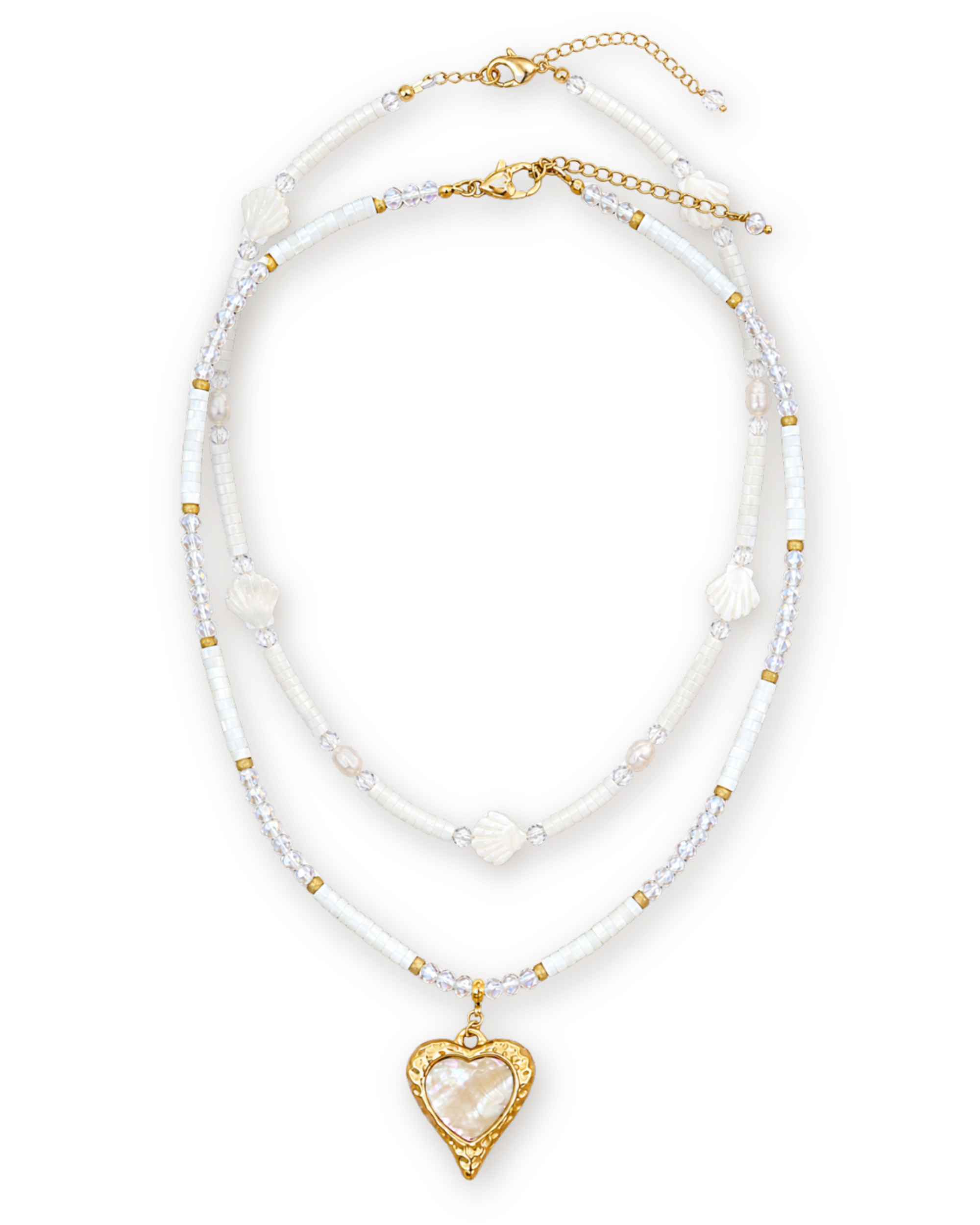 Love Necklace Stack