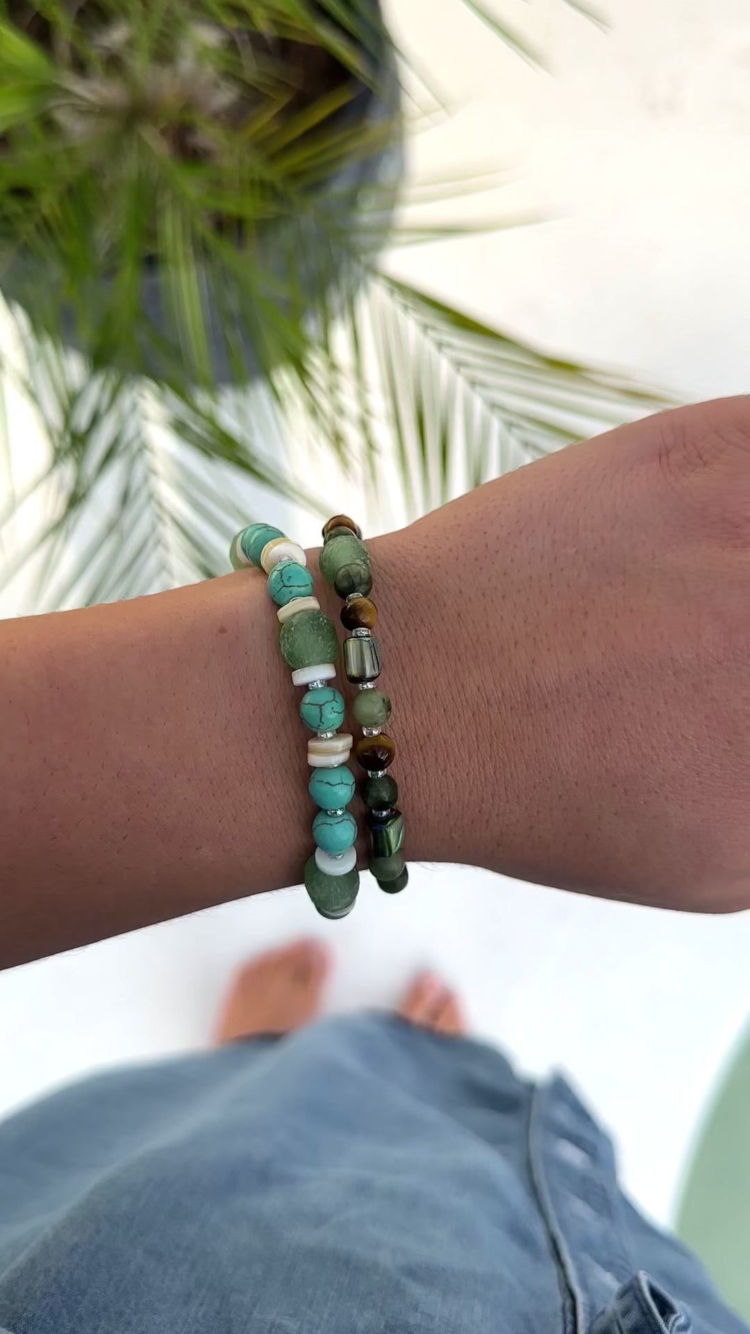 Saltwater Glow Bracelet Stack