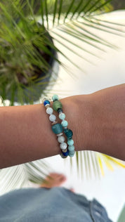 Ocean Mist Bracelet Stack